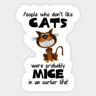 Cats Sticker